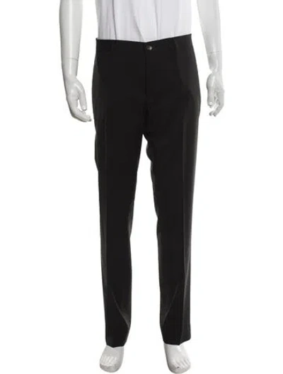 Pre-owned Etro Wool Dress Pants In Black
