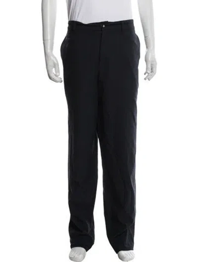Pre-owned Etro Wool Dress Pants In Blue