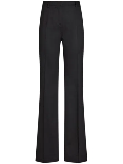 ETRO WOOL FLARED TROUSERS