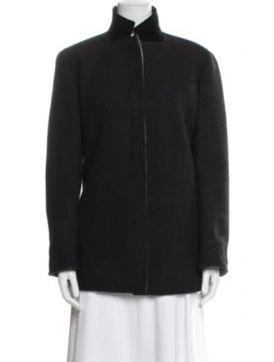 Pre-owned Etro Wool Jacket In Black