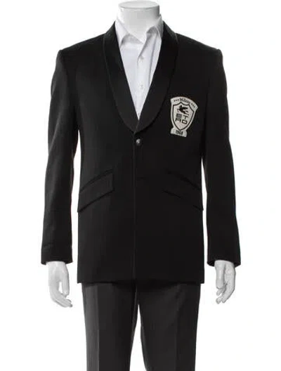 Pre-owned Etro Wool Jacket In Blue
