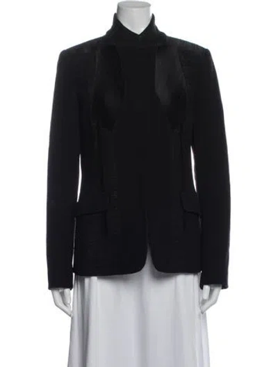Pre-owned Etro Wool Jacket In Blue