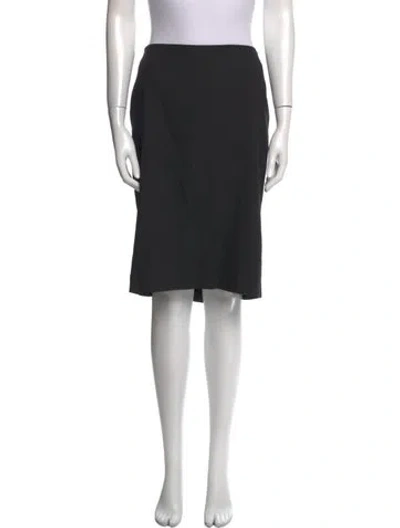 Pre-owned Etro Wool Knee-length Skirt In Brown