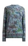 Etro Wool Knit Sweater In Multi