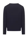 Etro Wool Knit Sweater In Blu