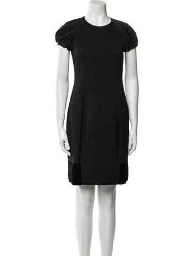 Pre-owned Etro Wool Mini Dress In Multi