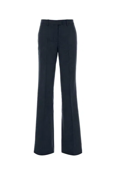 Etro Wool Pant In Blue