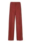 Etro Wool Pants In Multi