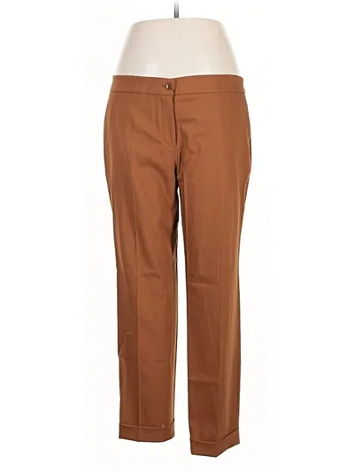 Etro Wool Pants In Orange