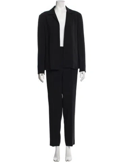 Pre-owned Etro Wool Pantsuit In Black