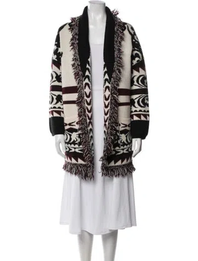 Pre-owned Etro Wool Patterned Jacket In Black