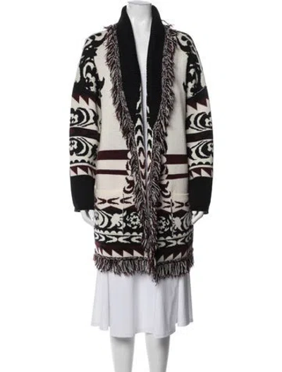 Pre-owned Etro Wool Patterned Sweater In Black