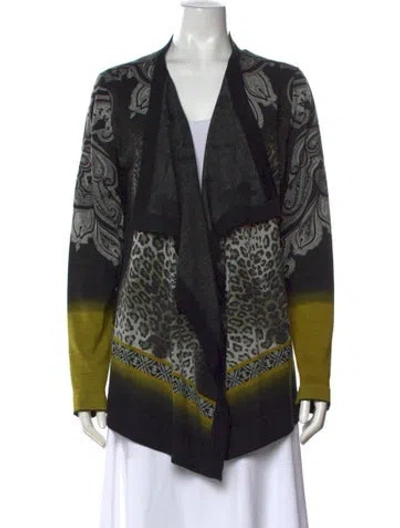 Pre-owned Etro Wool Patterned Sweater In Multi