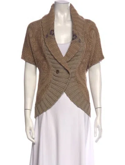Pre-owned Etro Wool Patterned Sweater In Multicolor