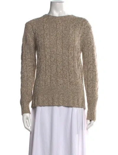 Pre-owned Etro Wool Patterned Sweater In Neutrals