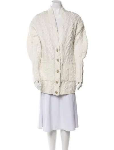 Pre-owned Etro Wool Patterned Sweater W/ Tags In Neutral