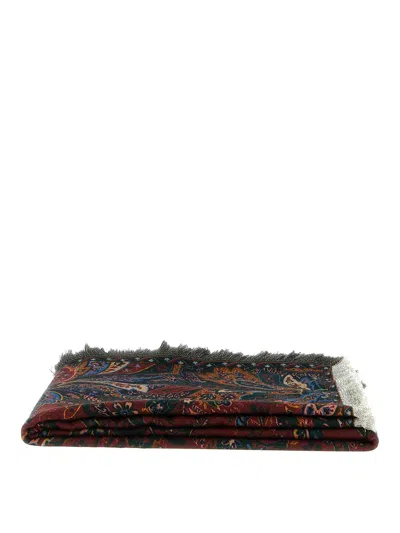 Etro Wool Plaid In Multi