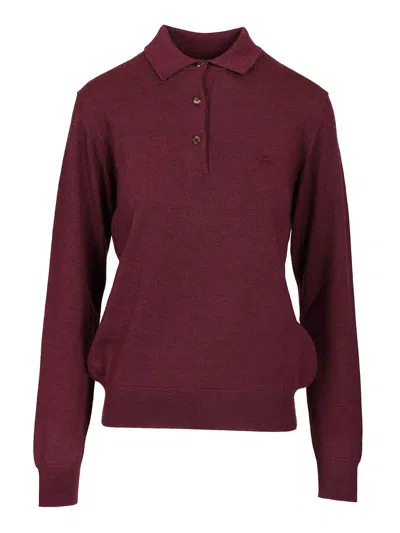 Etro Wool Polo Shirt