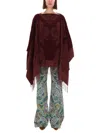 Etro Wool Poncho.