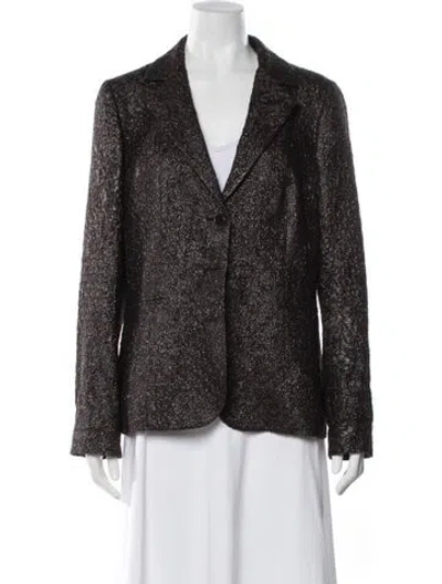 Pre-owned Etro Wool Printed Blazer