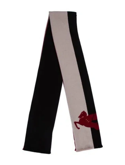 Pre-owned Etro Wool Printed Scarf In Black