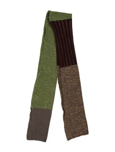 Pre-owned Etro Wool Printed Scarf In Multi