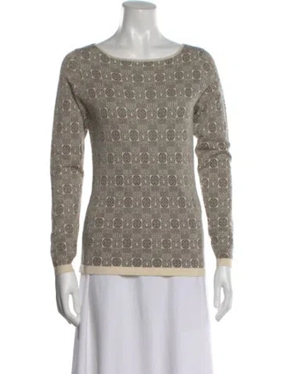 Pre-owned Etro Wool Printed Sweater