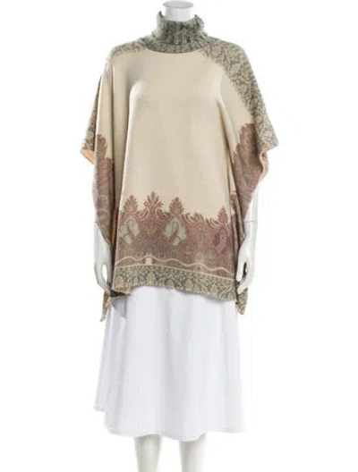 Pre-owned Etro Wool Printed Sweater