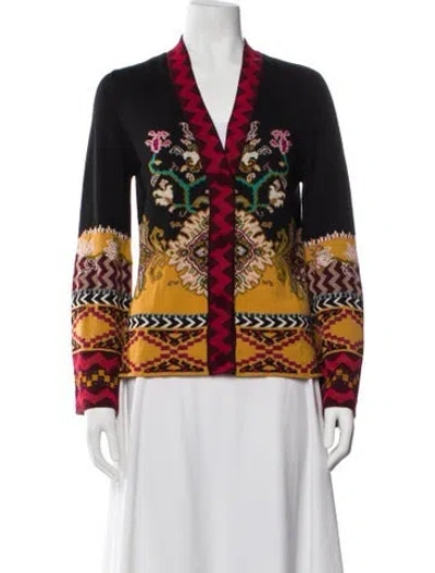 Pre-owned Etro Wool Printed Sweater In Multi