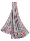 Etro Wool Scarf In Pink