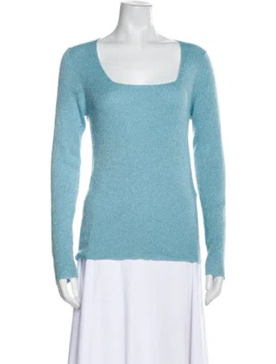 Pre-owned Etro Wool Scoop Neck Sweater