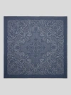 Etro Paisley Jacquard Shawl In Blue