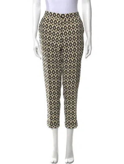 Pre-owned Etro Wool Straight Leg Pants