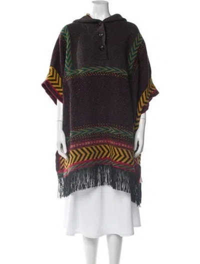 Pre-owned Etro Wool Striped Sweater In Multi