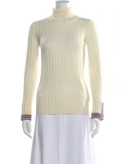 Pre-owned Etro Wool Striped Sweater In Neutral