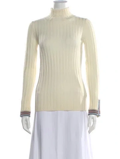 Pre-owned Etro Wool Striped Sweater In Neutrals