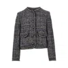 Etro Tweed-effect Button-up Jacket In Multi