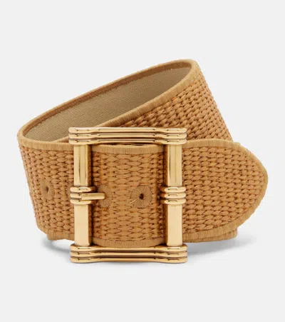 Etro Woven Belt In Brown