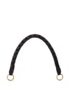Etro Woven Leather Bag Handle In Pink