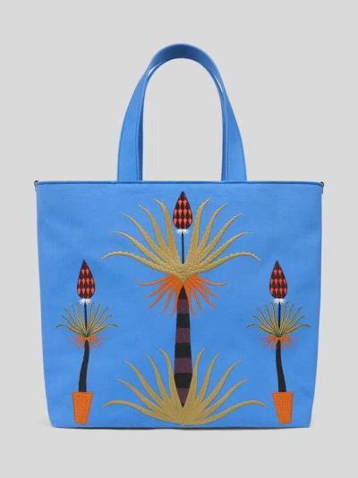 Etro X Agostino Iacurci, Damen, Hellblau