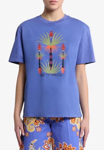 ETRO X AGOSTINO LACURCI PRINTED T-SHIRT