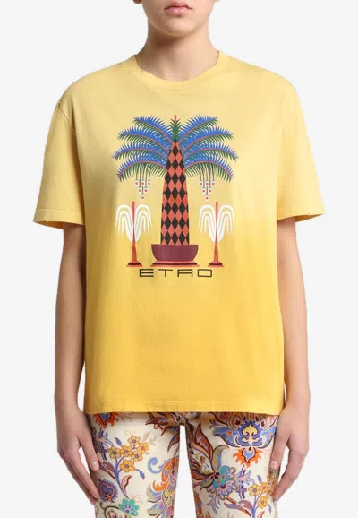 ETRO X AGOSTINO LACURCI PRINTED T-SHIRT