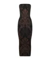 Etro X Wolford Jacquard Dress In Black
