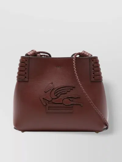 Etro Xs Libra Shopping Leather Bag
