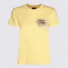 Etro Crew Neck Graphic Print Lightweight Soft Fabric In Yellow
