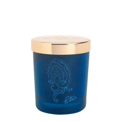 Etro Zefrio Candle 170g In Blue