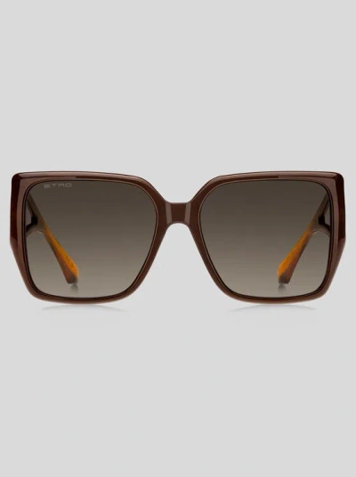 Etro Zephyr Sunglasses, Woman, Brown
