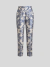 Etro Blue Neutral Pants In Navyblau