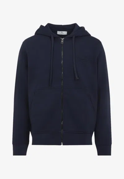 Etro Zipped Hooded Sweatshirt