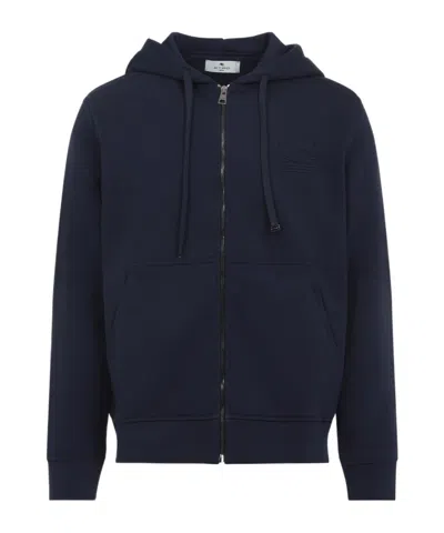 ETRO ZIPPED HOODIE SWEATSHIRT